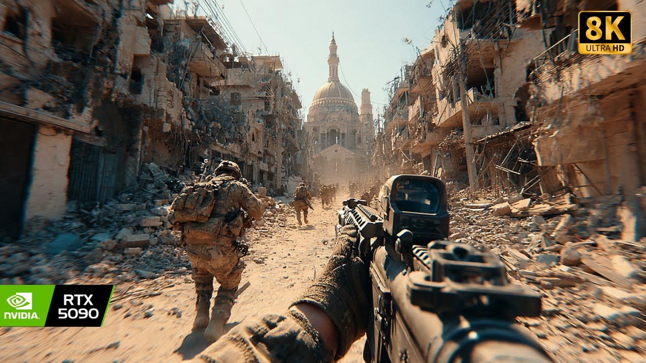 COD Modern Warfare | RTX 5090 (8K 60FPS Ultra) – Proxy War Mission 🤯INSANE Realism!