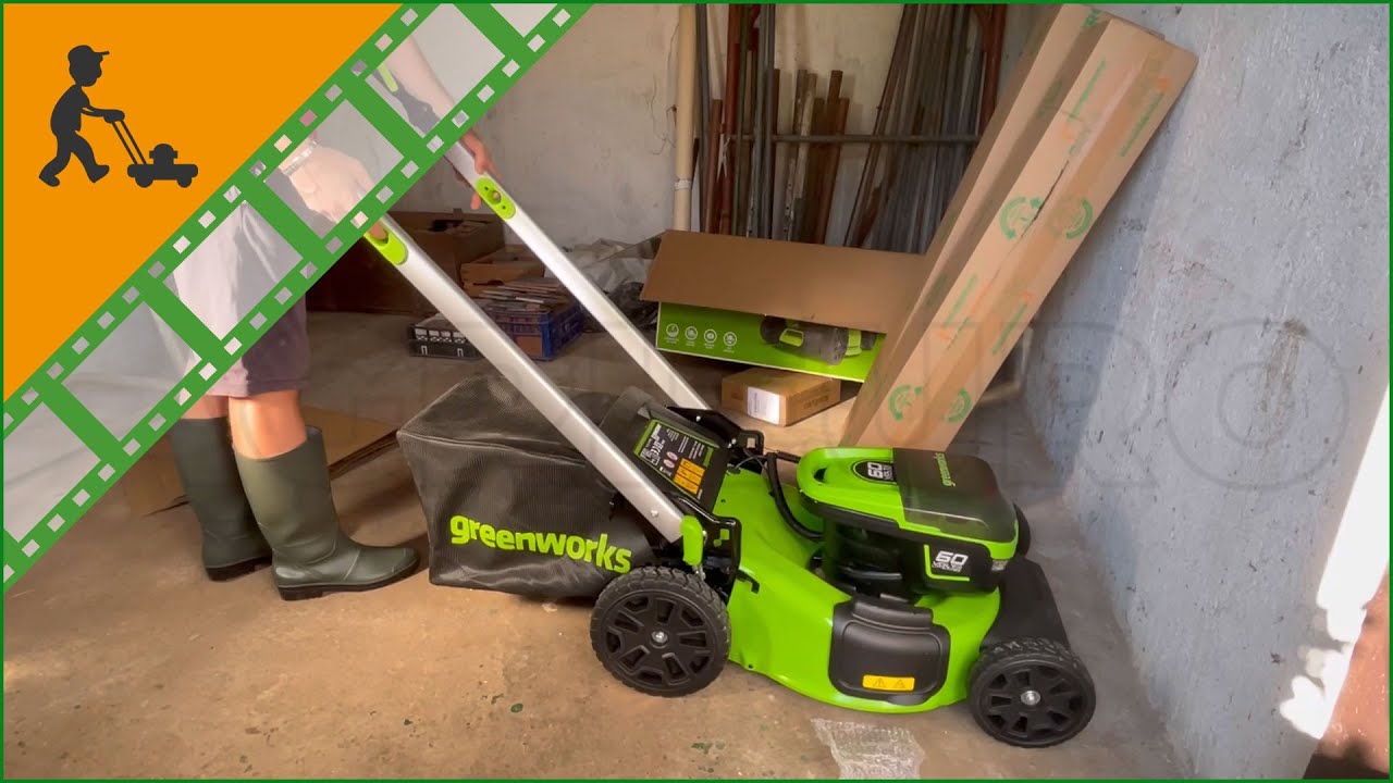 Funcionamiento Cortacésped autopropulsado de batería Greenworks GD60LM51SP