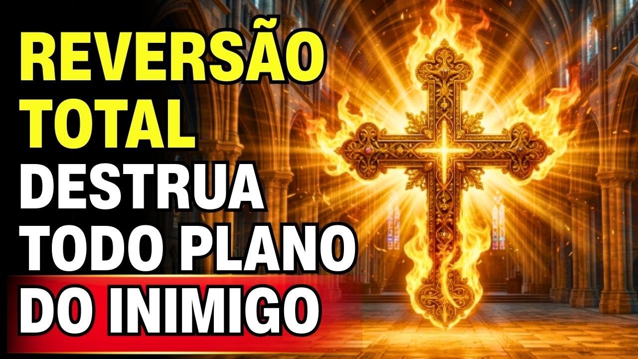 🔥 REVERTA Agora Mesmo: Tudo Que o Inimigo Plantou na Sua Vida Volta em Dobro Contra Ele