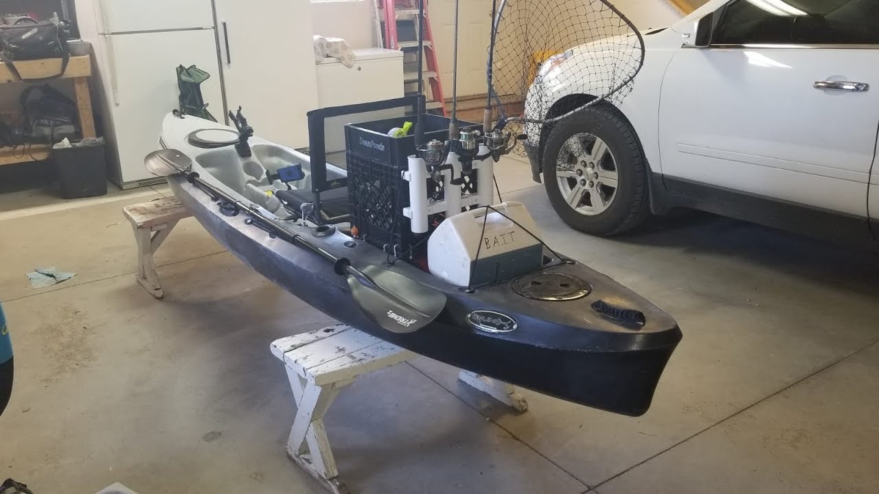 Budget mods to a budget fishing kayak - Equinox Angler 12.0F / Future Beach Angler 144