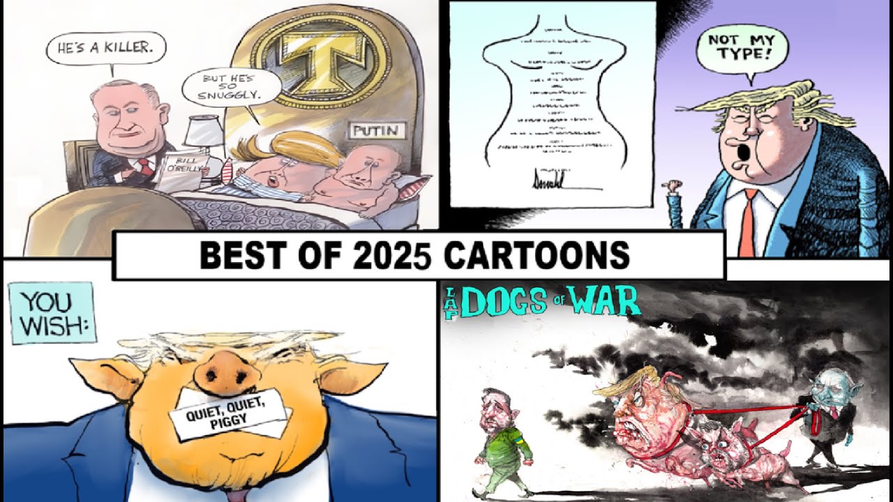 What Happened in 2025? | The Funniest Political Cartoons on Trump, MAGA & U.S. Politics