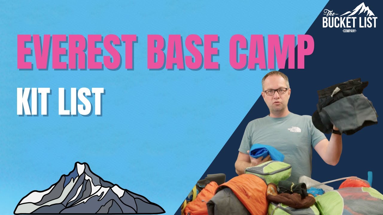 Everest Base Camp Packing List | Kit List EBC Trek | Nepal (2025)
