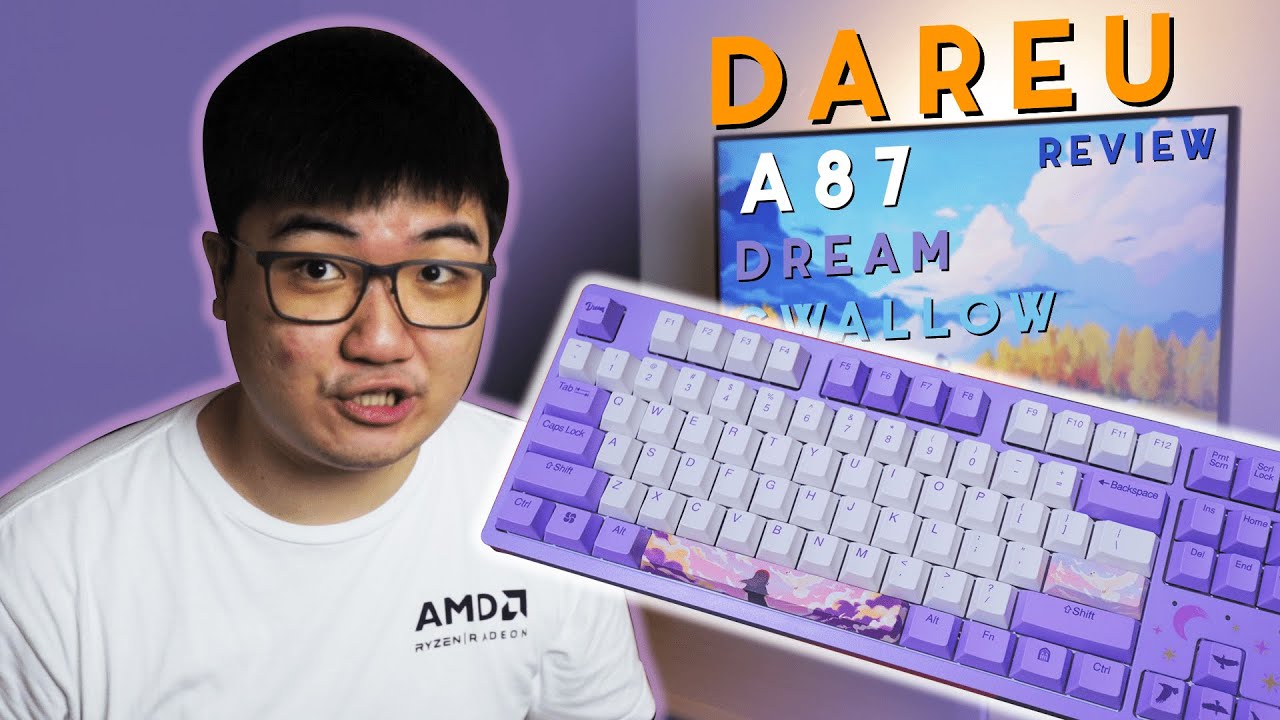 Dareu A87, keyboard TKL yang manis!