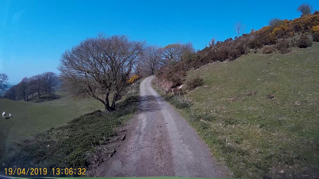 Unbelievably, this is an actual proper road. HD Dash cam videos from around Mid Wales UK