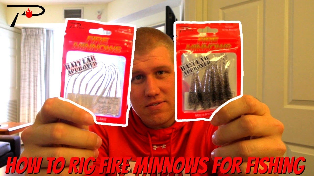 Как оснастить приманку Pautzke Fire Minnow для рыбалки