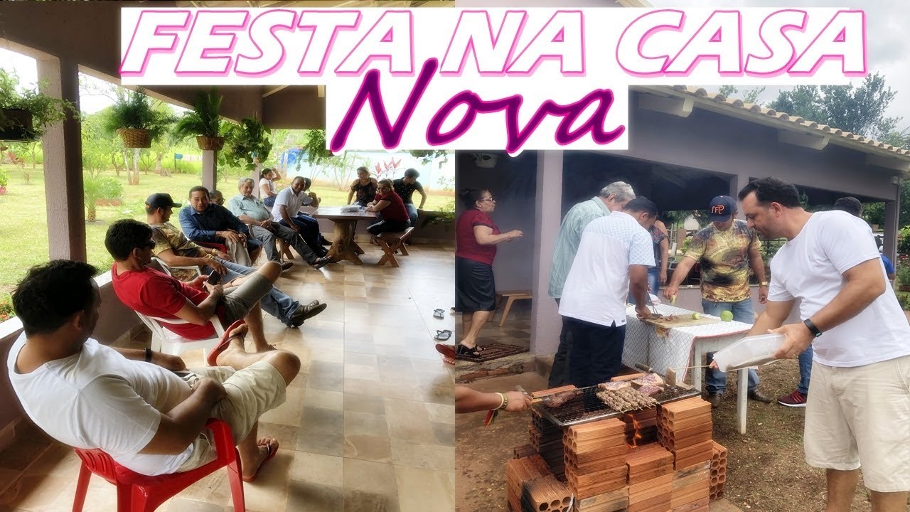 FESTA NA MINHA CASA! INAUGURAÇÃO DA CASA NOVA E ANIVERSÁRIO DO EDMILSON -  parte 1
