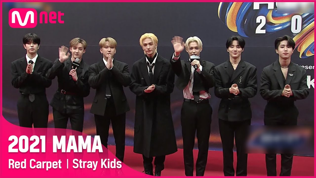 [2021 MAMA] Red Carpet with Stray Kids | Mnet 211211 방송