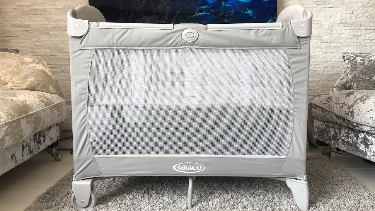 Детская кроватка GRACO Travel Cot (Установка)