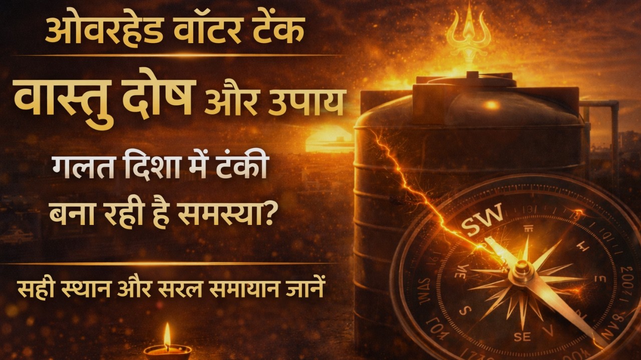 Vastu Tips For Overhead Water Tanks | best direction for overhead water tank | #vastu