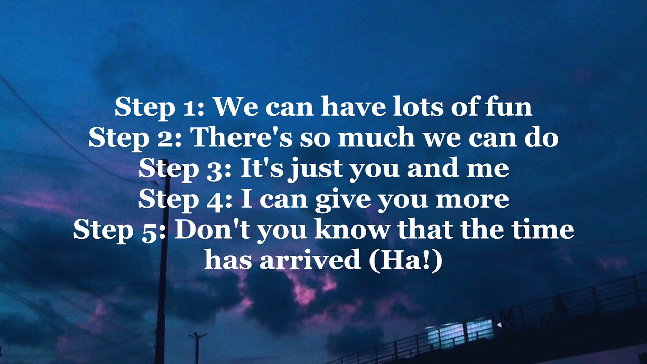 New Kids On The Block - Step By Step (Lyrics)