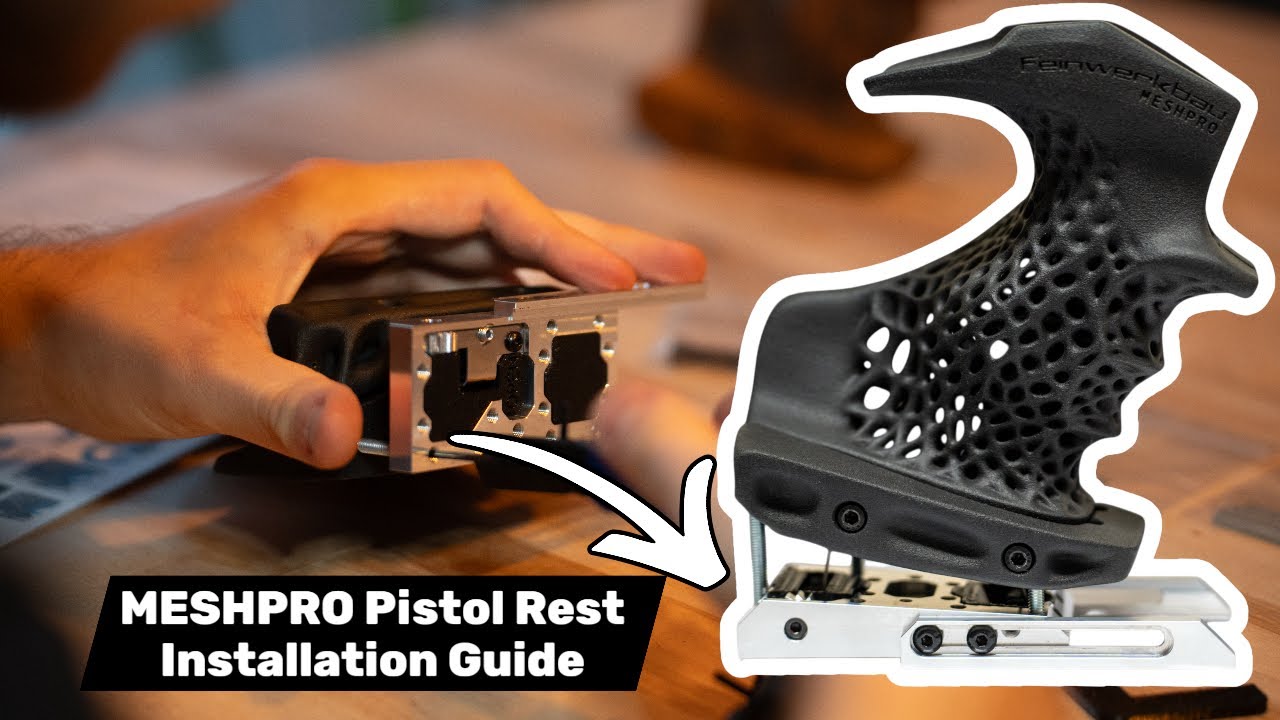 MESHPRO Pistol Rest - Unboxing & Installation Guide