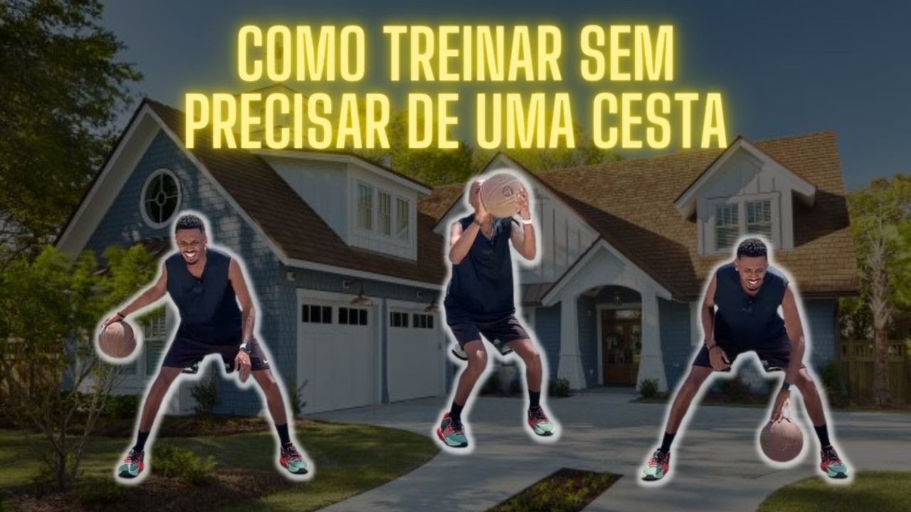 Como treinar basquete SOZINHO em CASA | Evolua sem precisar de uma cesta
