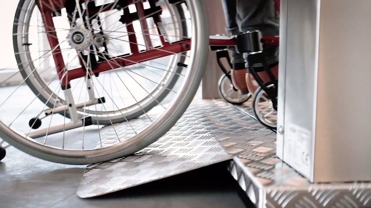 SANIMED Rollstuhlifte: Hublifte & Hebebühnen für Rollstühle