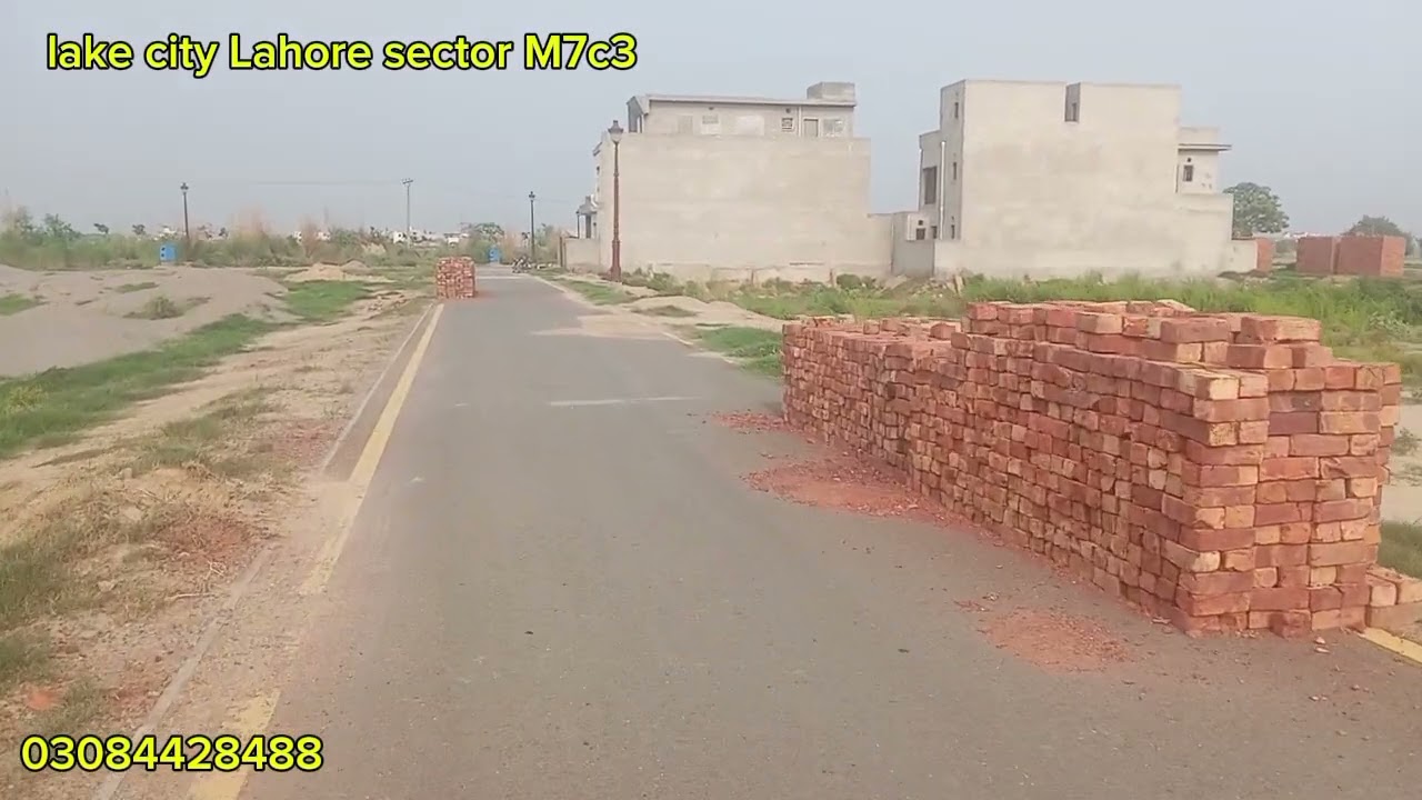 sector M7c3/ lake city Lahore / 7 marla plot/ latest update