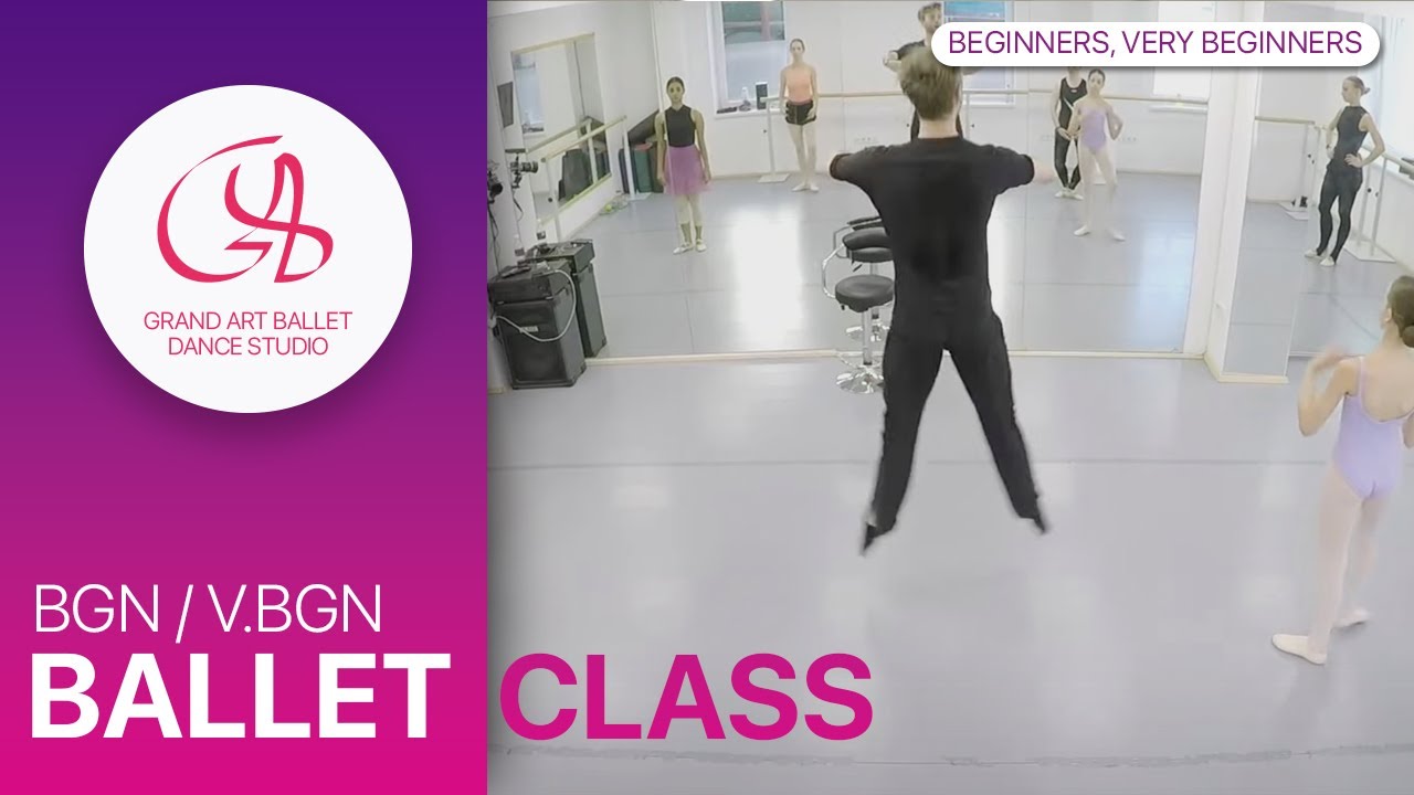 Ballet class for Very Beginners with allegro #ballet #beginners #allegro #jumps