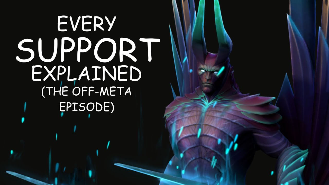 Объяснение каждой поддержки в Dota 2 — Off-Meta Edition