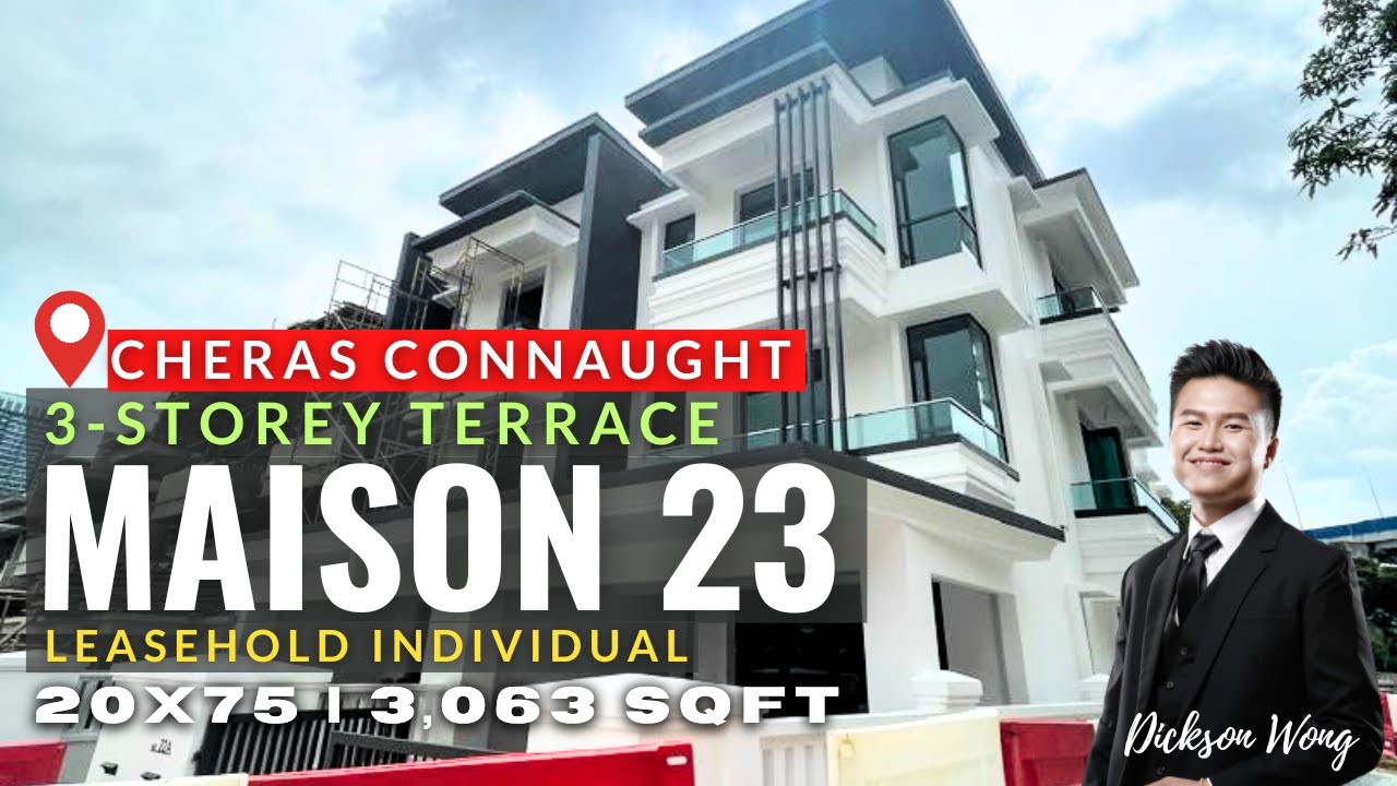 3-Storey Terrace Maison23 @ Taman connaught Cheras by Platinum Victory【ED Properties EP055】