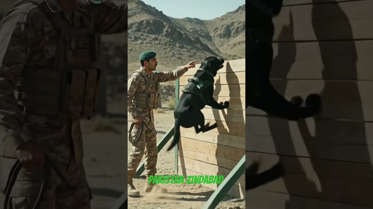 Pakistan army dog training #army