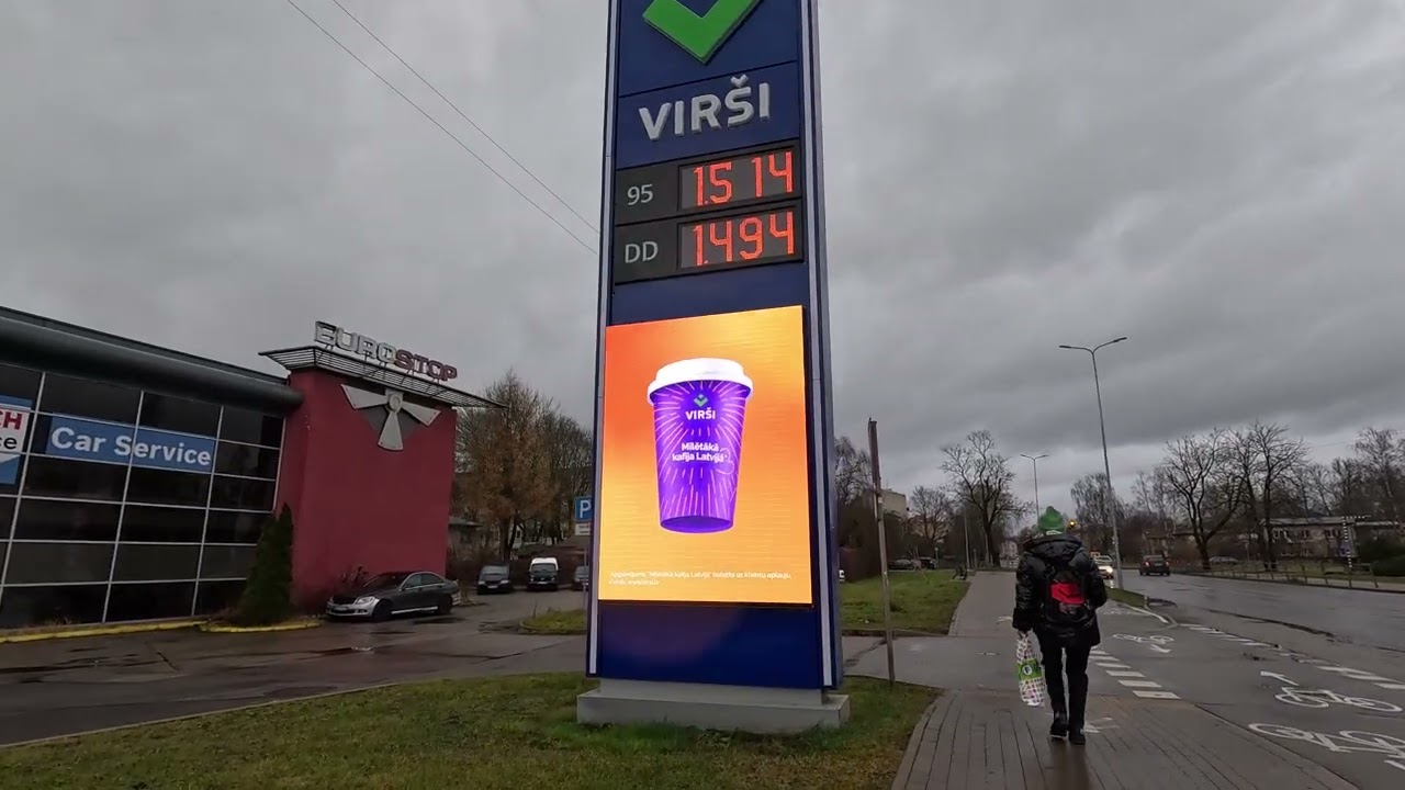Pastaiga 11 dec cet city sounds walking Dynamic 4K camera