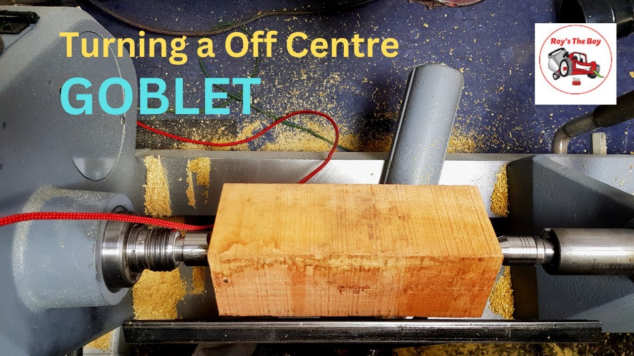 Woodturning - Eccentric | Off Centre  Goblet