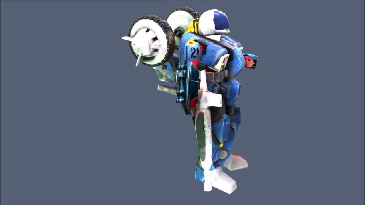 Mospeda - Veritech Cyclone Low Poly