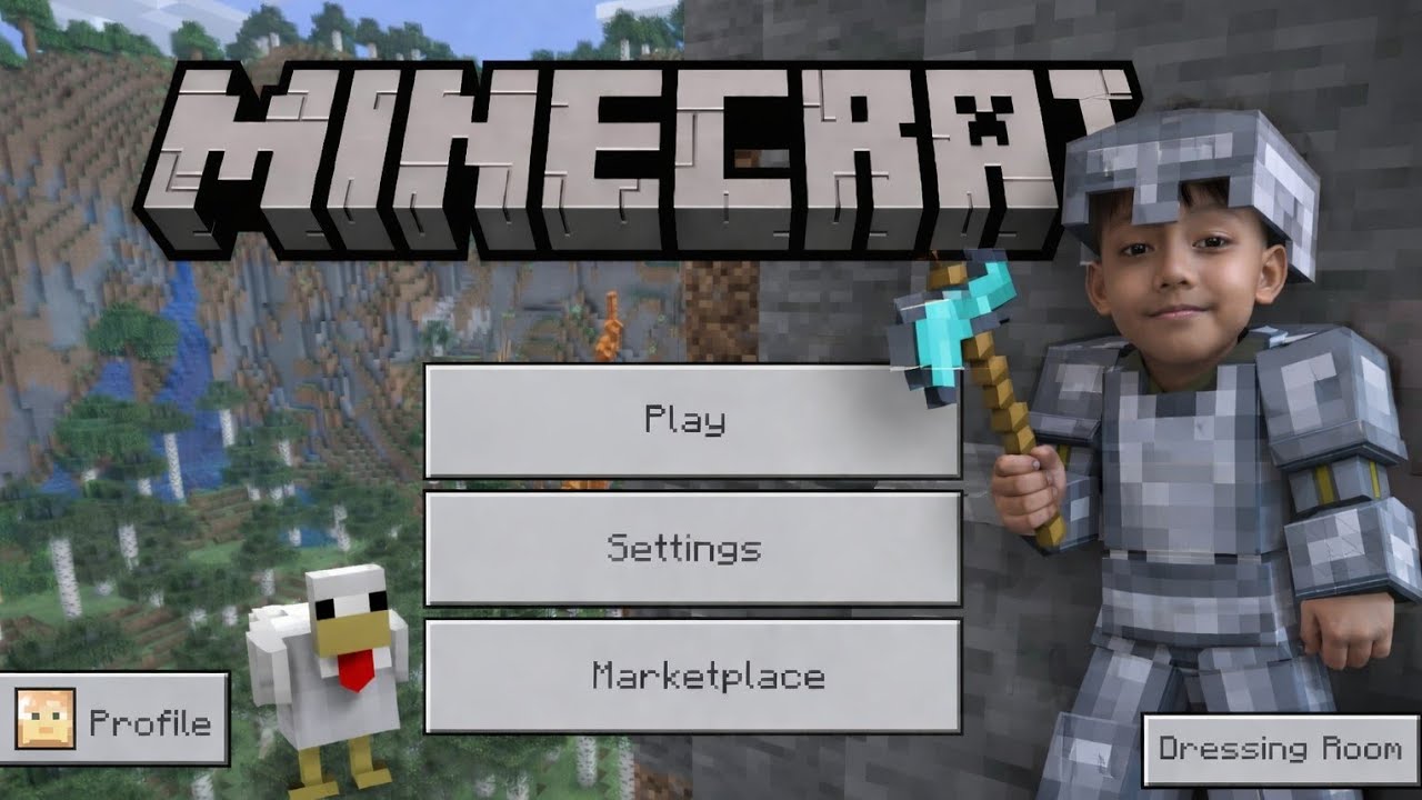 NABIL MEMBUAT PERTERNAKAN DEKAT RUMAH| Minecraft survival#2