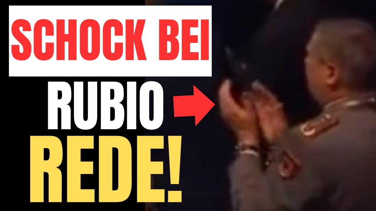 ICH BIN SCHOCKIERT nach der RUBIO REDE bei der M&uuml;nchner Sicherheitskonferenz!