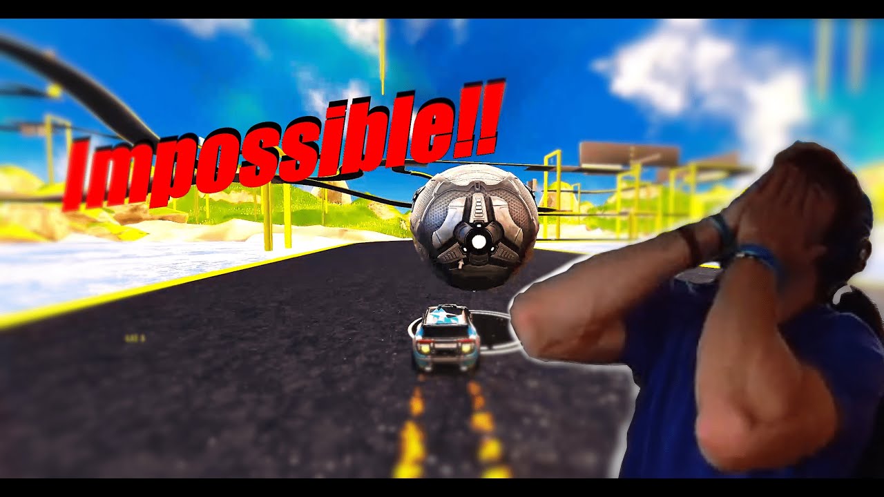 This Rocket League Workshop Map is INSANELY Difficult. (Pain)