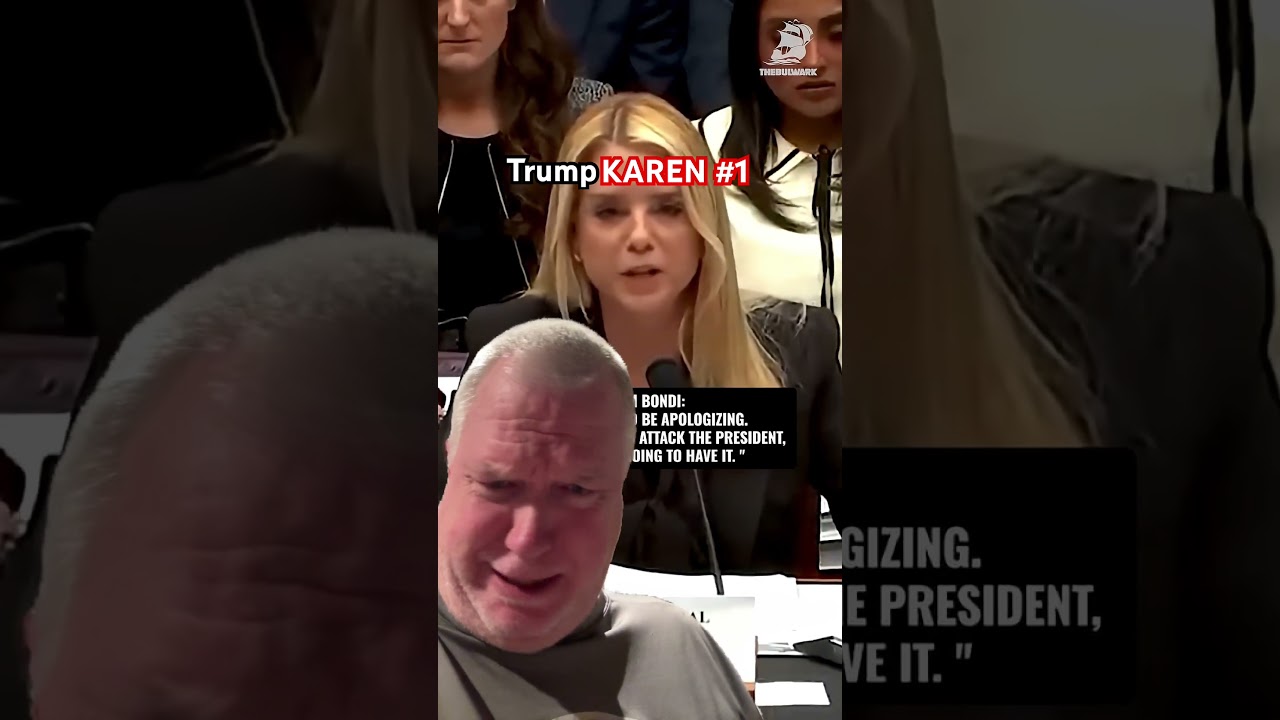 Лол 😂 Пан Бонди #espteinfiles девушка и главная #MAGA Америки #trump #karen