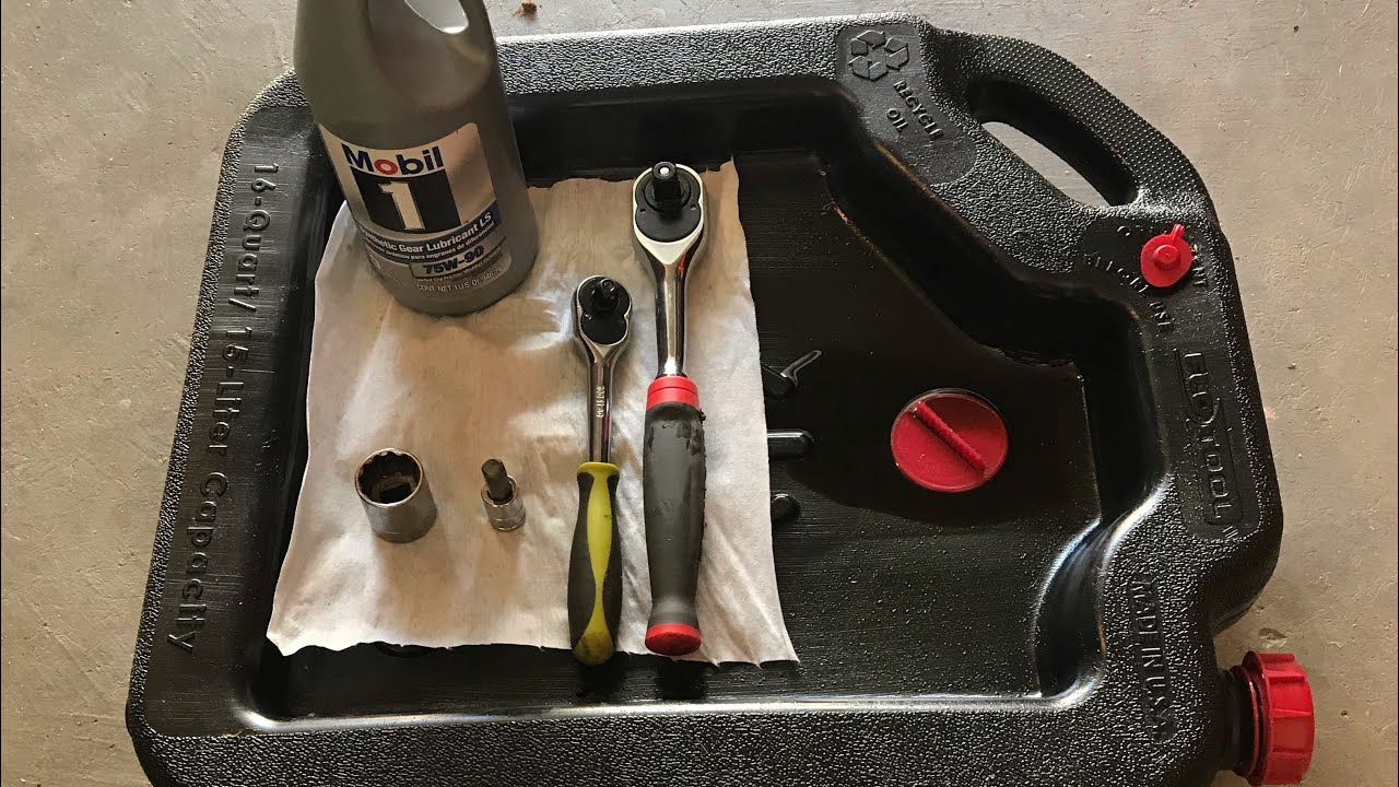 2005-2015 Tacoma Differential Fluid Change
