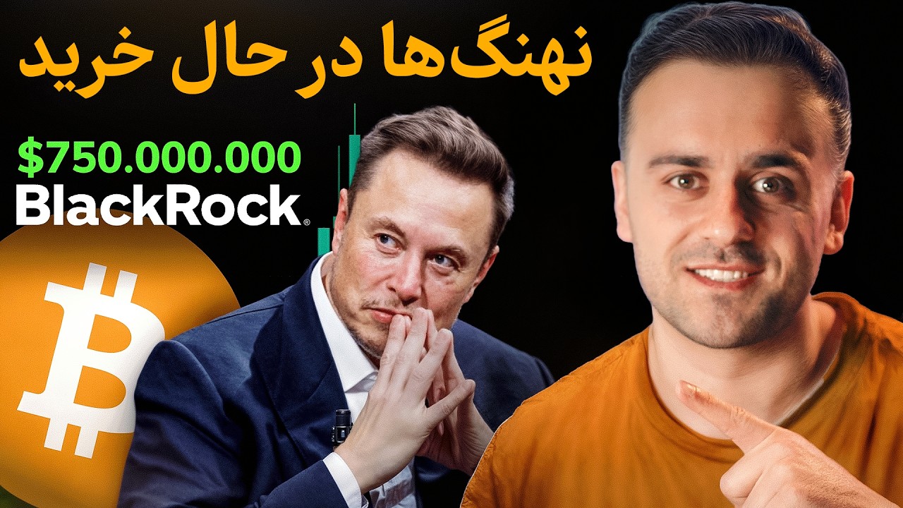 راز خرید مخفی ایلان ماسک و بلک&zwnj;راک! بیت&zwnj;کوین بخریم یا بفروشیم؟