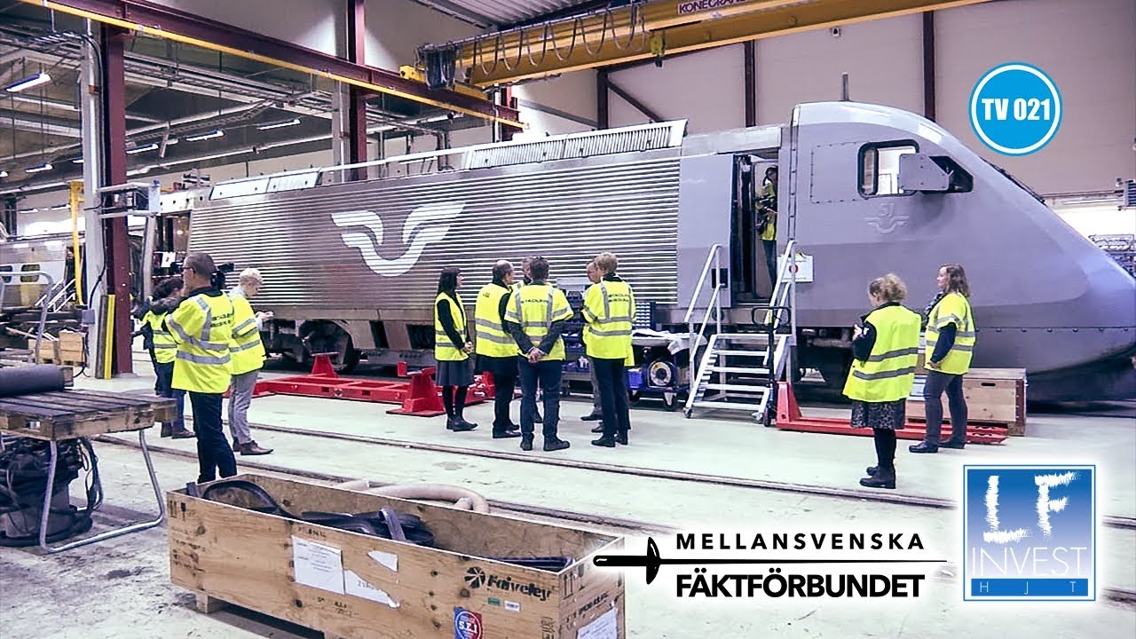 Nya X2000-tågen byggs i Tillberga