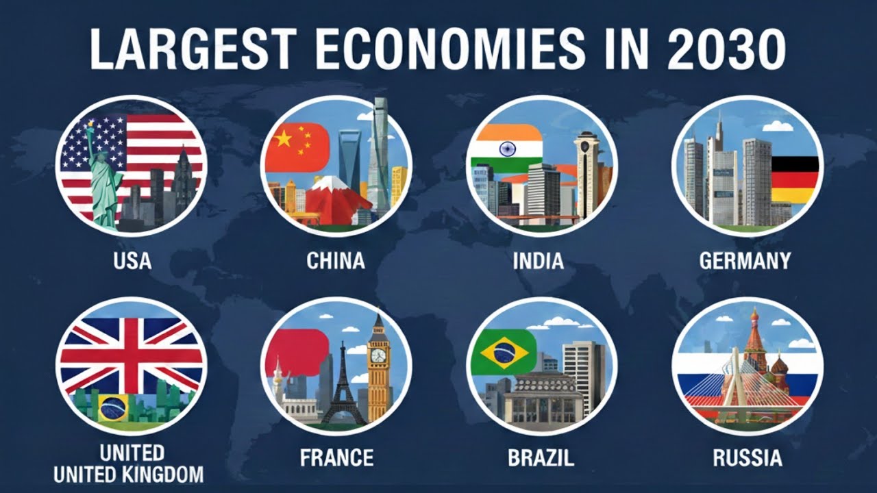 Top 10 Largest Economies By 2030