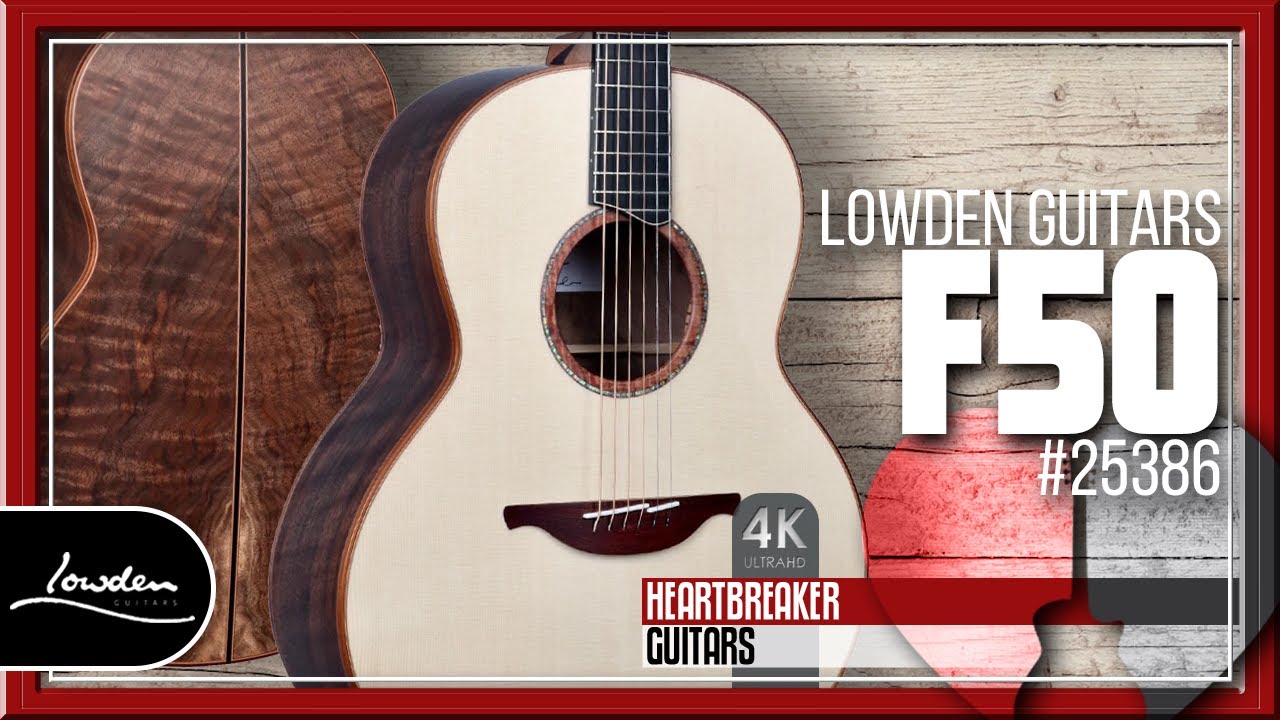 Heartbreaker Sessions - Mike Romano with a  Lowden F50 Alpine Spruce / Walnut