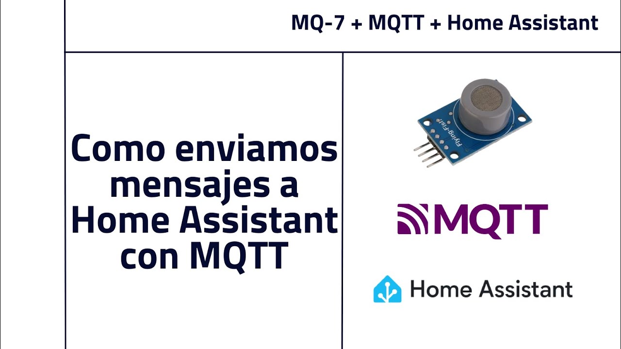 MQTT + MQ7 + Home Assistant | PASO A PASO | Parte 4