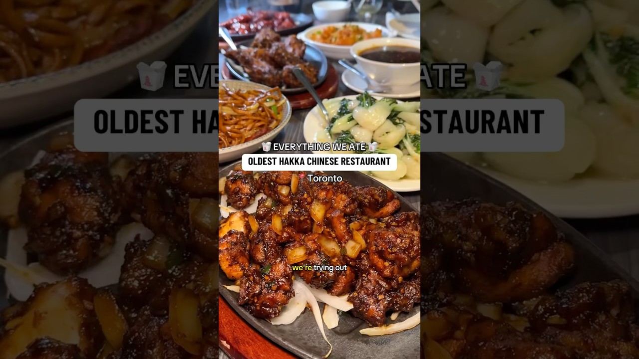 First Hakka Chinese restaurant in Canada ! 🇨🇦 #torontoeats #torontofood #hakkachinese