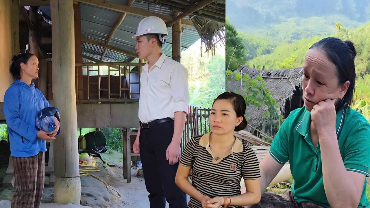 Hearing that Nhat was unwell, Mui was very worried. Nhat's mother was choked with worry