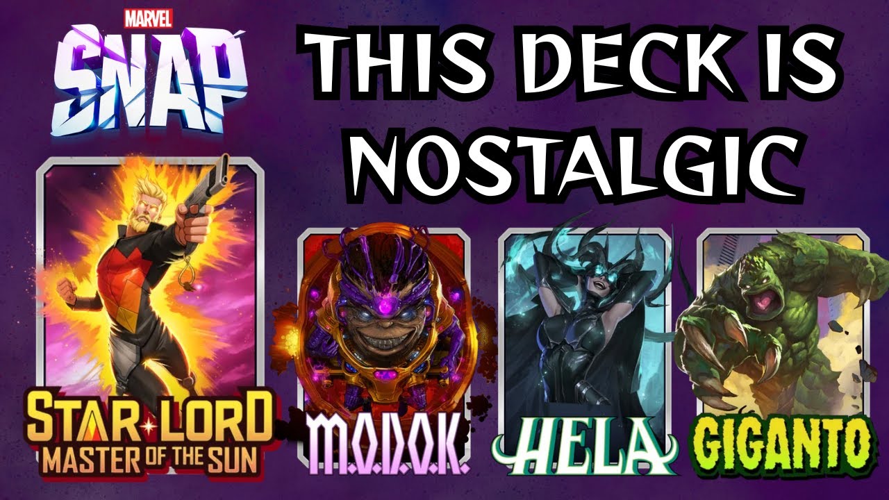 Solar Resurrection: The Star-Lord, MODOK & Hela Combo | Marvel Snap Gameplay