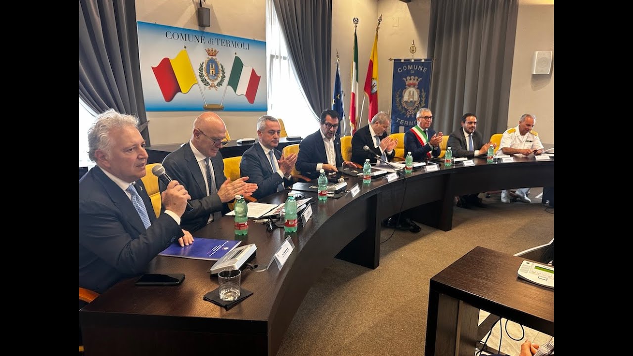 Ammodernamento stazione e raddoppio ferroviario Termoli-Lesina: Ministro Salvini a Termoli