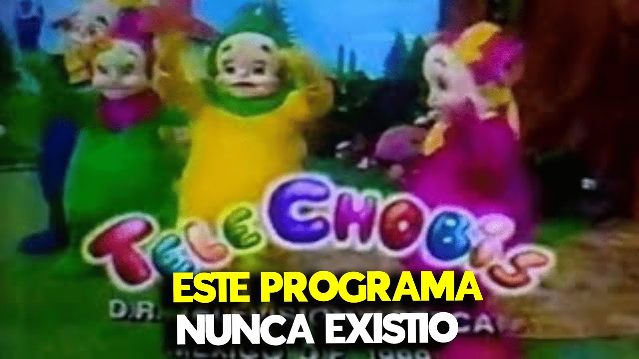 LOS TELECHOBIS, LA COPIA PERDIDA DE LOS TELETUBBIES