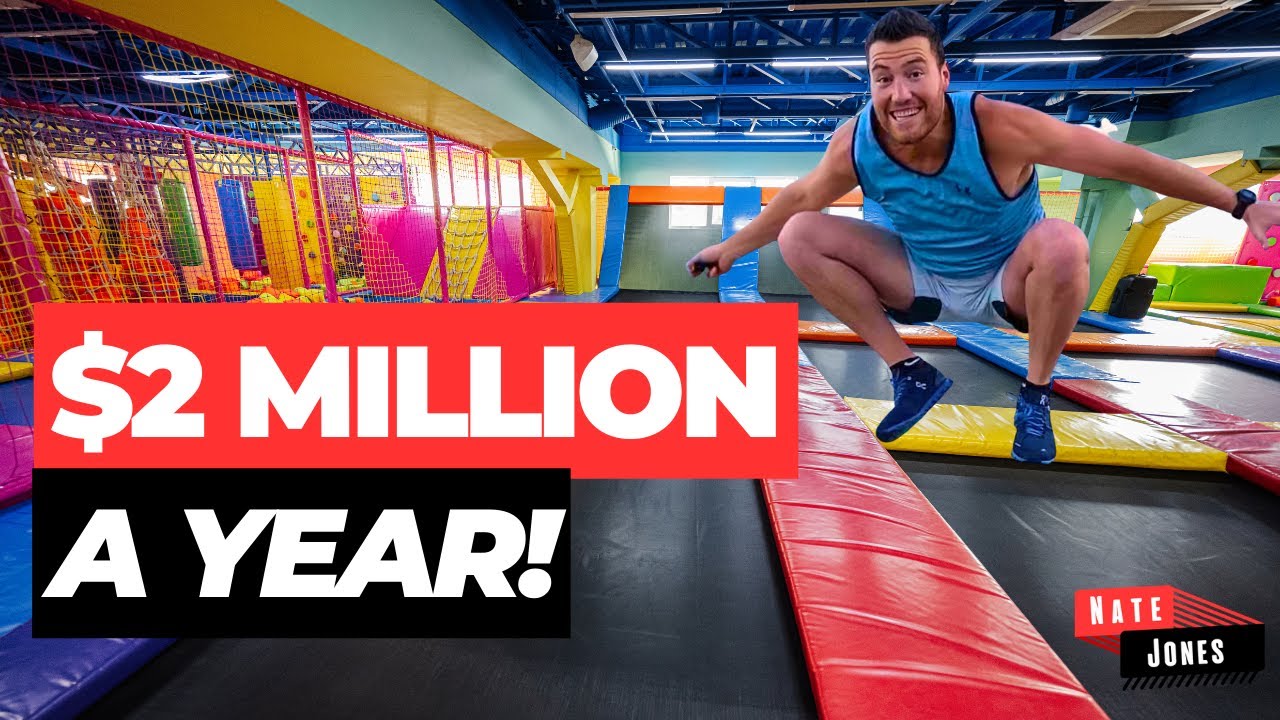 Как открыть бизнес по строительству батутных парков (2 миллиона долларов в год!)