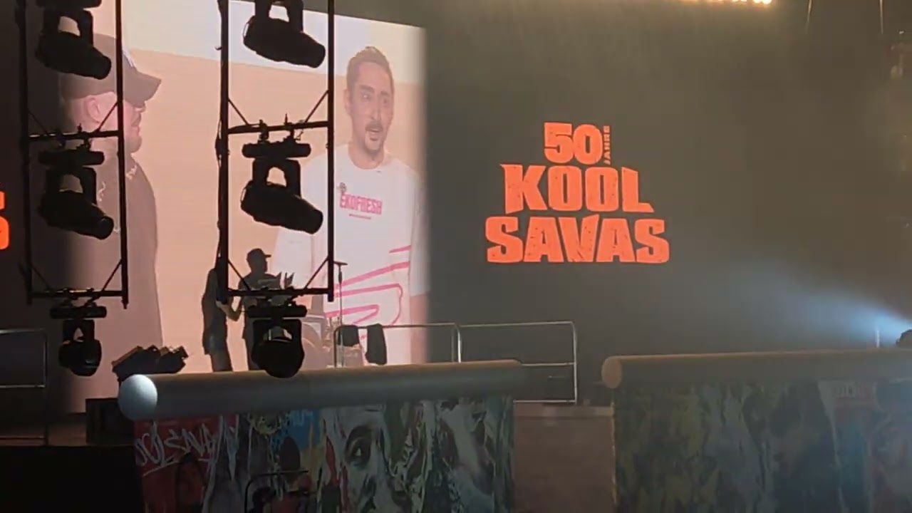 Kool Savas & Eko Fresh Versöhnung - Optik Anthem Live - 50 Jahre Kool Savas Berlin 21.02.2025
