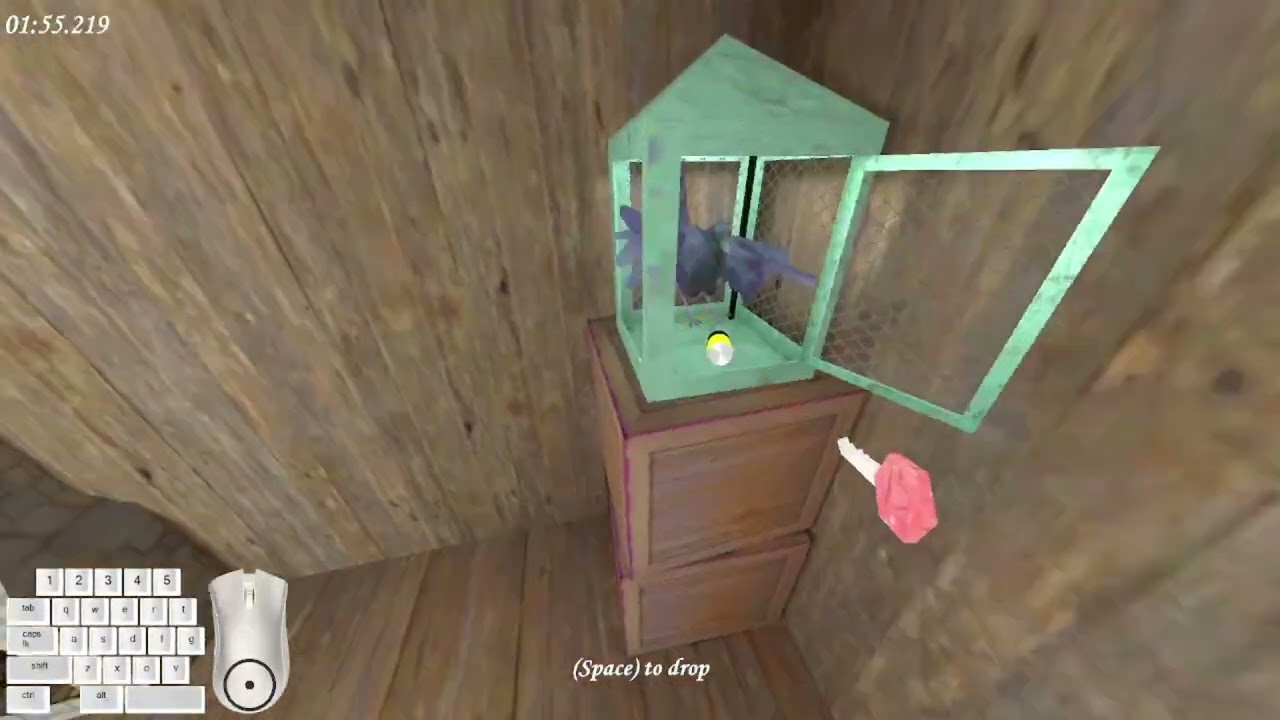 Granny Legacy wr speedrun: 03:47.478 m | Extreme mode| 1.8 | any% glitchless | door escape 