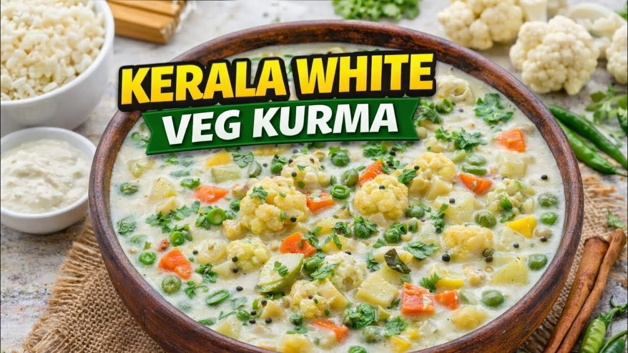 💯 Hotel Style Veg Kuruma Recipe | വെജിറ്റബിൾ കുറുമ എളുപ്പത്തിൽ Creamy Vegetable Kuruma 👌