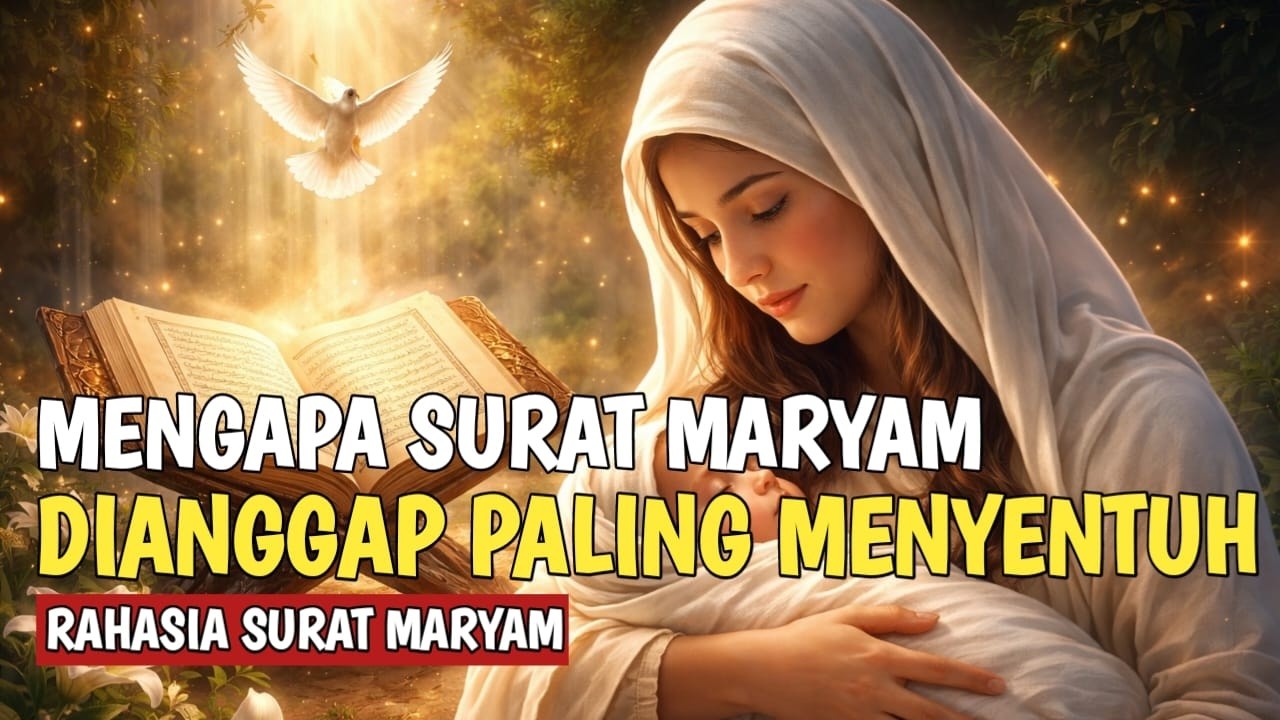 MENGAPA SURAT MARYAM SANGAT PENTING⁉️ INILAH KISAH DAN MAKNANYA‼️ 
