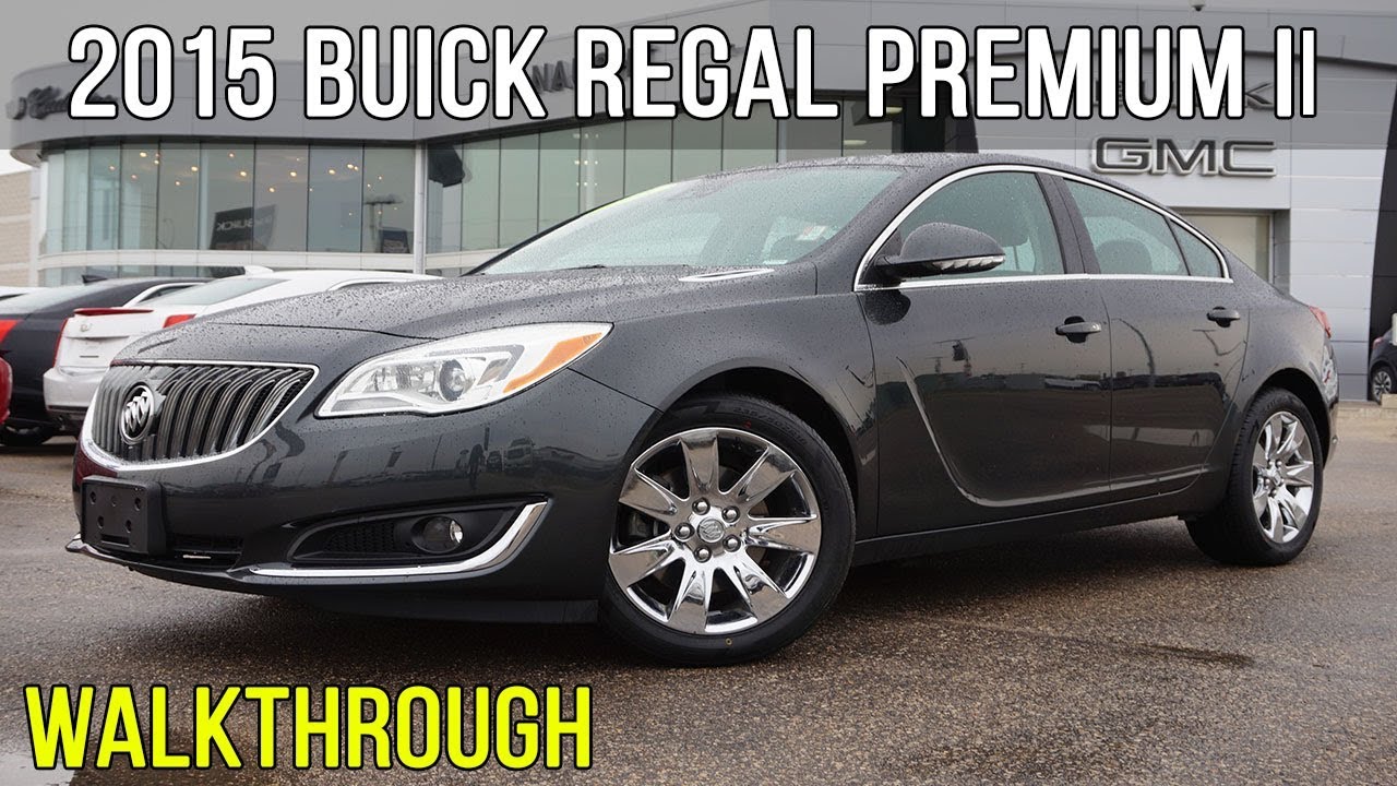 2015 Buick Regal Premium II 2.0T AWD | Smokey Grey (Walkthrough)