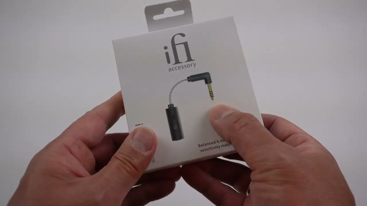Noise-free IEMs. New! iFi Audio iEMatch4 4mm