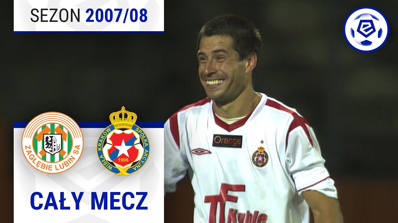 (1/2) Zagłębie Lubin – Wisła Kraków | CAŁY MECZ | Ekstraklasa 2007/08 | 2. Kolejka
