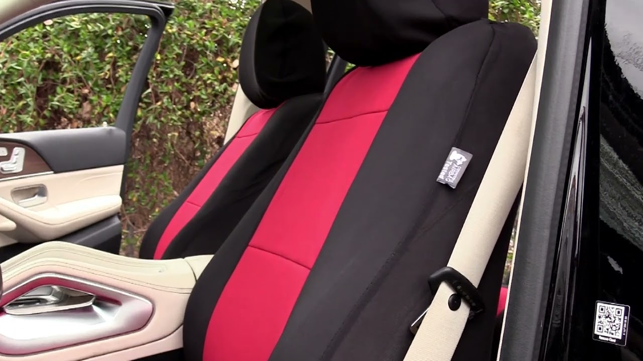 Neoprene Seat Covers &ndash; Full Set. for Cars, Trucks & SUVs | FH Group&reg; FB083