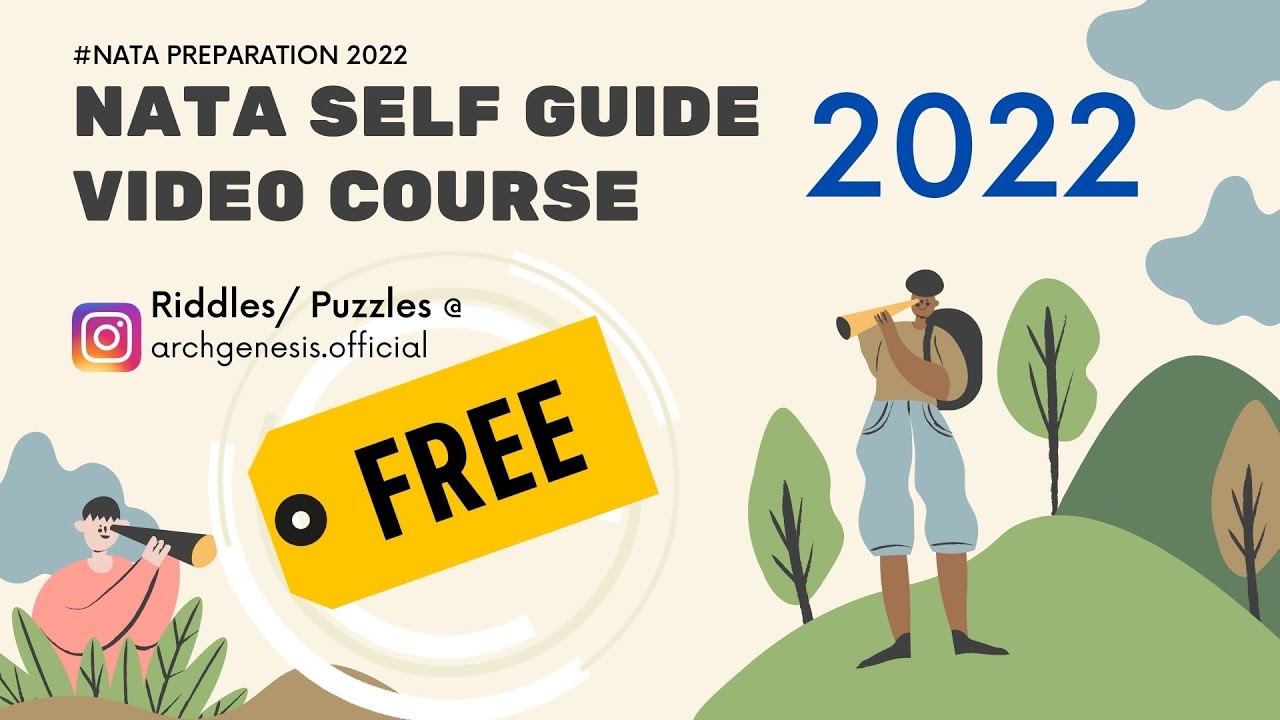 NATA Self Guide FREE Course | NATA online coaching | NATA preparation 2022